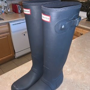 Original Tall Rain Boots: Navy
